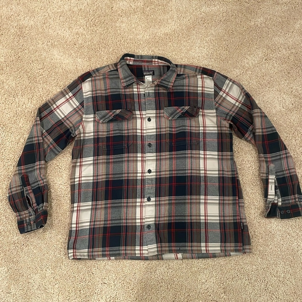 PATAGONIA FLANEL - ORGANIC COTTON - MENS XL